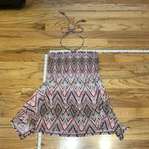 Cute, boho, string halter top
